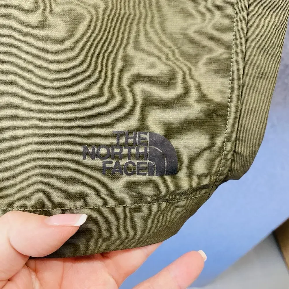 The North Face Shorts Men's Size 34 Paramount Trail Dark Olive Green belted